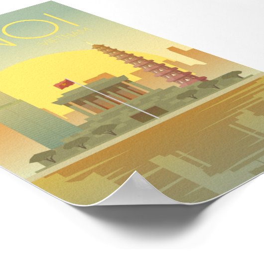 Poster Hanoï (Coin)
