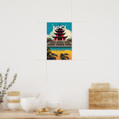 Poster Hanoï Viêt Nam (Cuisine)