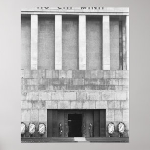 Poster Hanoï Viêt Nam, Mausolée de Hô Chi Minh