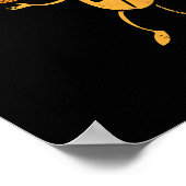 Poster Hanoukka Dreidel Bysketbyll Chanukah Hommes juifs  (Coin)