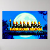 Poster Hanoukka Matata (Devant)
