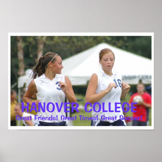 Poster Hanover Soccer (Devant)