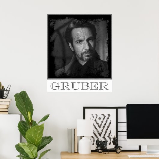 Poster Hans Gruber (Bureau à domicile)