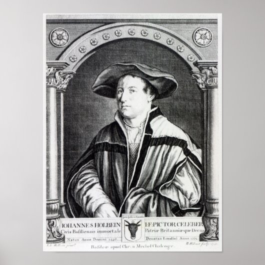 Poster Hans Holbein le jeune (Devant)