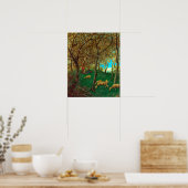 Poster Hans Thoma Au Lac De Garde (Cuisine)