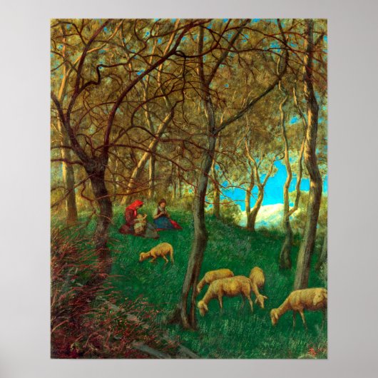 Poster Hans Thoma Au Lac De Garde (Devant)