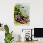 Poster Hansel et Gretel Dormir dans les bois (Bureau à domicile)