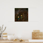 Poster Hansel & Gretel dans la forêt (Cuisine)