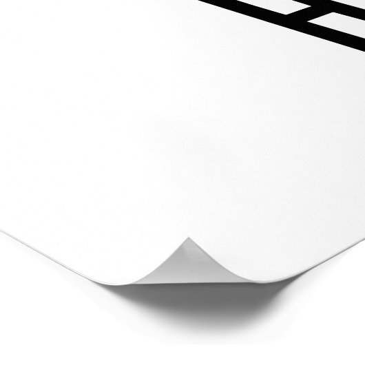 Poster Hanseuse Faim Faim Stomach Pun (Coin)