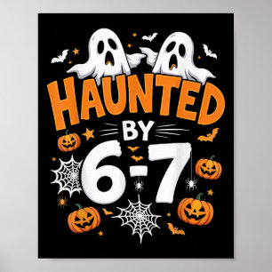 Poster Hanté par 67 Citrouilles et Fantômes Drôles de Cos