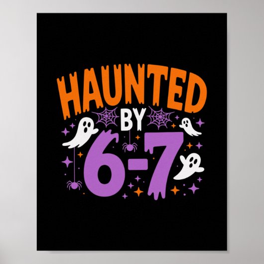 Poster Hanté par 67 Six Sept Mème (Devant)