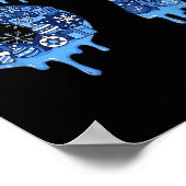 Poster Hanukkah Six Seven 67 Meme Funny Dreidel Menorah S (Coin)