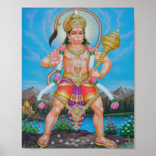 Poster Hanuman, indianGod