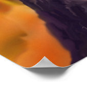 Poster Hanuman reçoit les bénédictions de Shiva (Coin)