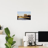 Poster Ha'penny Bridge Dublin Irlande (Bureau à domicile)