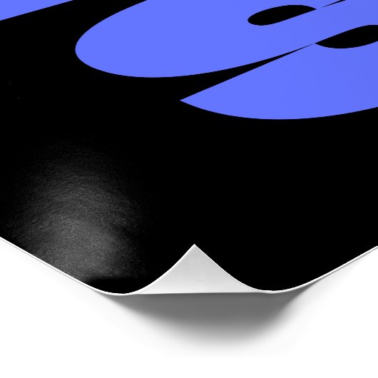 Poster Happiness A Bold Abstrait Statement (Coin)