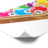 Poster Happiness Parfait Rack Funny Pool Player Billard (Coin)