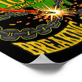 Poster Happy 100 Days Of Breaking Chains Mlk Legacy Schoo (Coin)