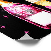 Poster Happy 2026 Cheers To A New Year 2026 Champagne Coq (Coin)