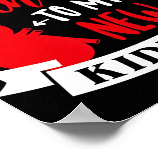 Poster Happy 2nd Birthday To My New Kidney, Transplant An (Coin)