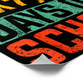 Poster Happy 67 Days Of School Math Teacher Students Six  (Coin)