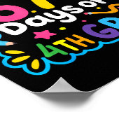 Poster Happy 67th Day Of 4th Grade School Meme 67 Kids Te (Coin)