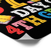 Poster Happy 67th Day Of 4th Grade Teacher Student 67 Day (Coin)