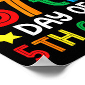 Poster Happy 67th Day Of 5th Grade Teacher Student Six Se (Coin)