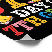 Poster Happy 67th Day Of 7th Grade Teacher Student 67 Day (Coin)