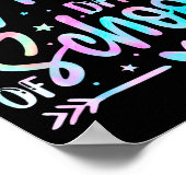 Poster Happy 67th Day Of School Tie Dye Rainbow 67 Days S (Coin)