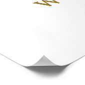 Poster Happy 70th Birthday Personalized Photo Party Sign (Coin)