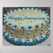 Poster Happy Anniversary (Devant)