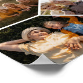 Poster Happy Birthday Cheers To 80 Years Photo Collage (Coin)