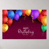 Poster Happy Birthday to You (Devant)