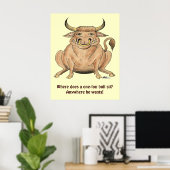 Poster Happy Bull (Bureau à domicile)