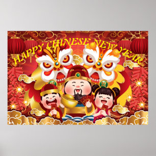 POSTER HAPPY CHINESE NEW YEAR