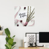 POSTER HAPPY EASTER (Bureau à domicile)