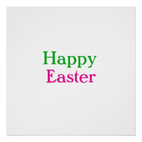 Happy easter boho vert rose enfants ajouter nom ti