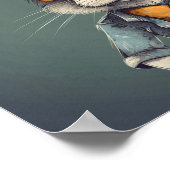 Poster Happy Easter Bunny Orange Sung Funny (Coin)