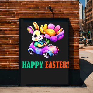 Poster Happy Eggster - Florals