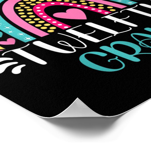 Poster Happy First Day Of Twelfth Grade 12th Grade Back T (Coin)