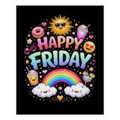 Poster Happy Friday (Devant)