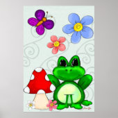 Poster Happy Frog (Devant)