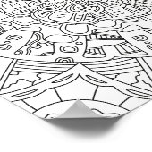 Poster Happy Gingerpain : page de coloration détaillée (Coin)