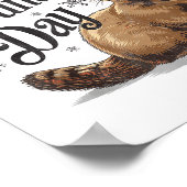 Poster Happy Groundhog Day Ground Hog Animal Costume Men (Coin)