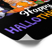 Poster Happy Hallothanksmas Gnomes Lover Halloween Merry (Coin)