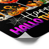Poster Happy Hallothanksmas Halloween Thanksgiving Christ (Coin)