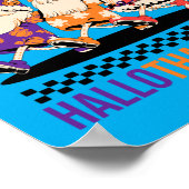 Poster Happy Hallothanksmas Holiday Gnomes Design (Coin)