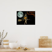 Poster Happy Halloween - (Cuisine)