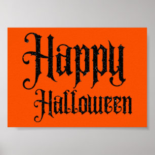 Poster Happy Halloween